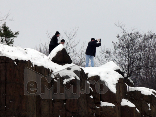 Foto: sinucidere cariera Limpedea - Ferneziu (c) eMaramures.ro